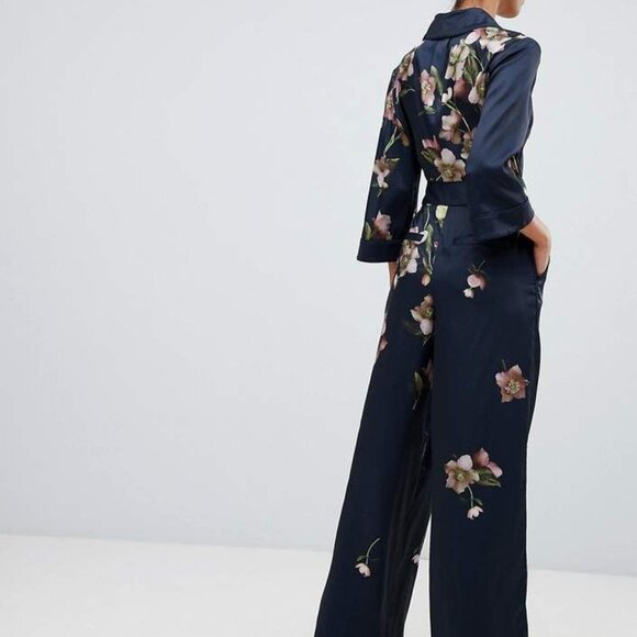 Ted Baker London Floral Jumpsuit Kensidy Arboretum - Picture 3 of 10